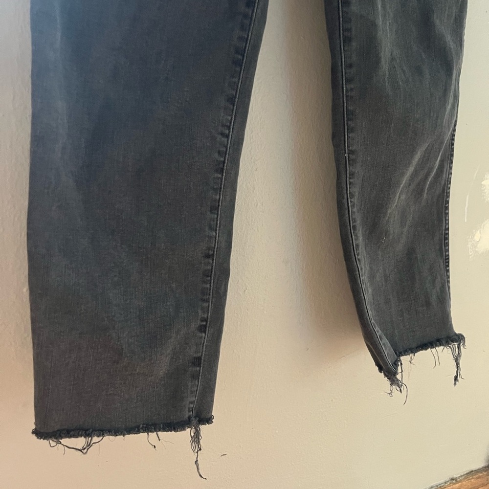 Madewell Raw Hem Stovepipe jeans washed Black - Picture 4 of 4